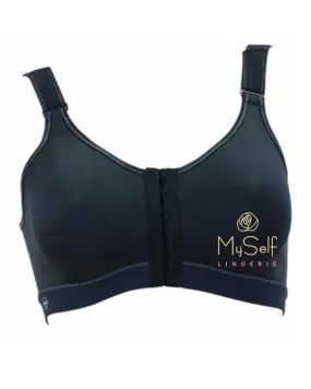 5523 Front Closure Wire Free Sports Bra