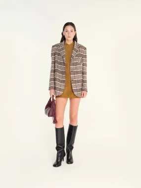 ACHE - Single-breasted Prince of Wales checked blazer