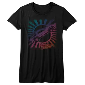 Back To The Future Rainbow Women's T-Shirt