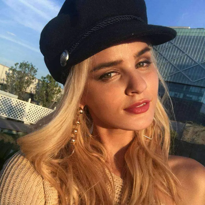 Beret women's newsboy caps Octagonal Cap