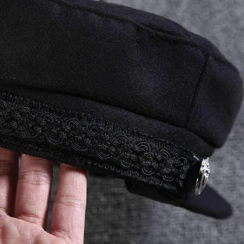 Beret women's newsboy caps Octagonal Cap