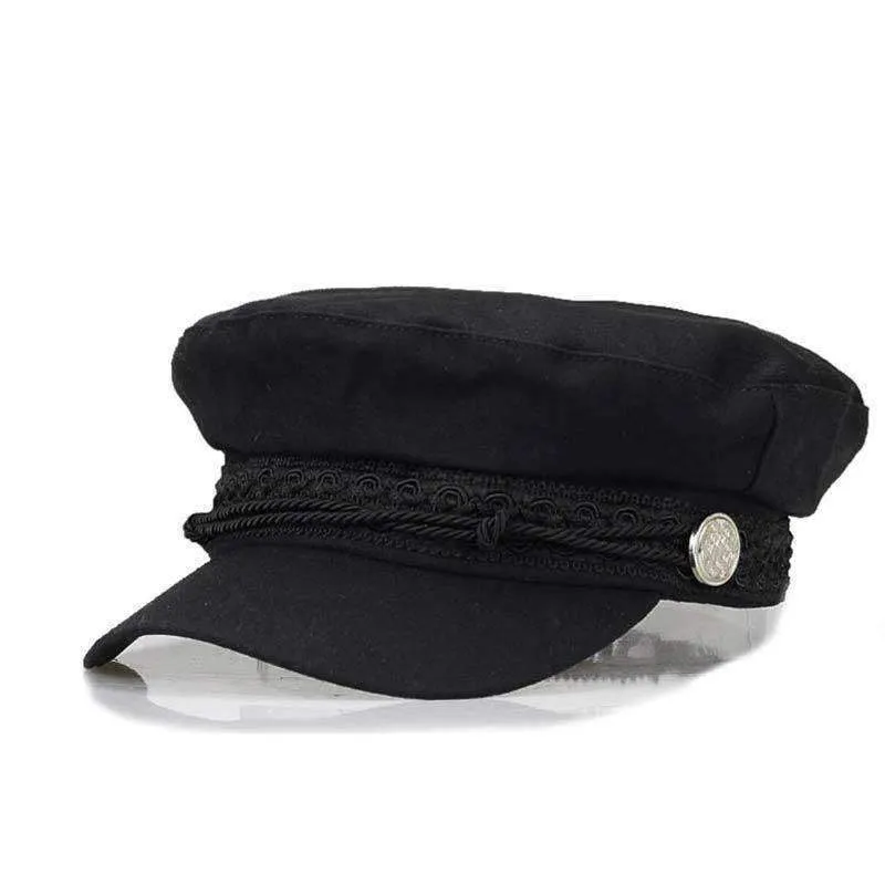 Beret women's newsboy caps Octagonal Cap