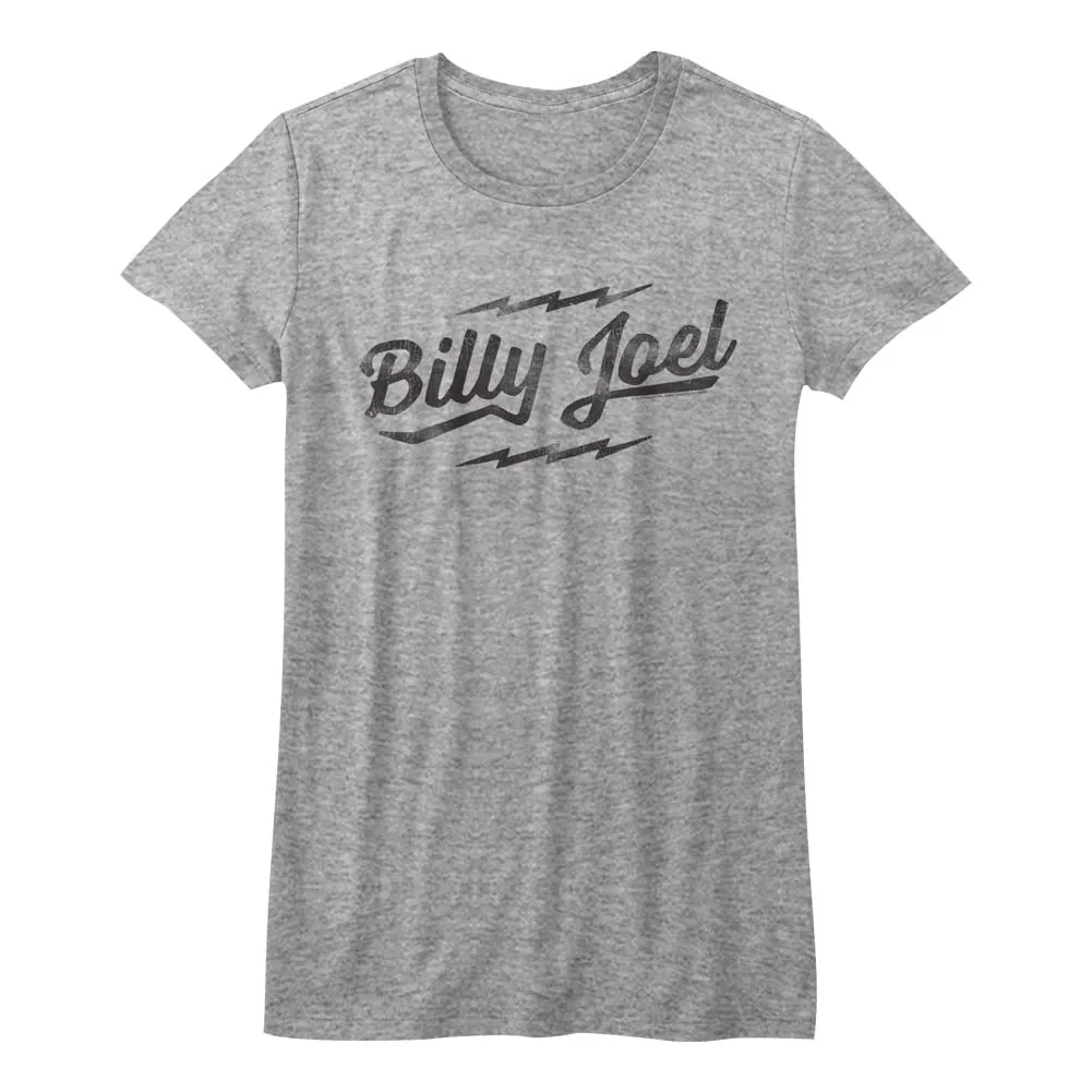 Billy Joel Logo Women's Juniors T-Shirt
