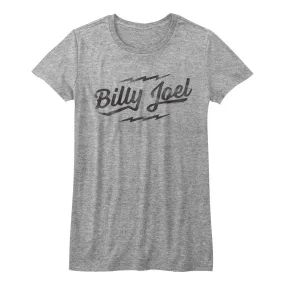 Billy Joel Logo Women's Juniors T-Shirt