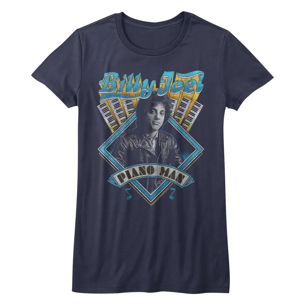 Billy Joel Women's Juniors T-Shirt