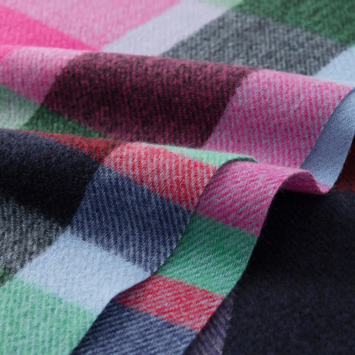 CALVIN & OLIVIA Women's Fall Winter Scarf Thick Classic Plaid Scarf Wrap Warmth Soft Oversized Cashmere Feel Scarves
