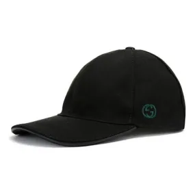 Cap GUCCI Cap Baseball Cap Black, black