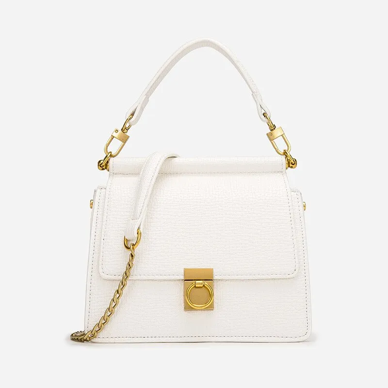Christmas Gift Fashion Women Handbags Design Chain Shoulder Bags Luxury Pu Leather Crossbody Messenger Bag Chic Lock Small Flap Lady Purse 2021