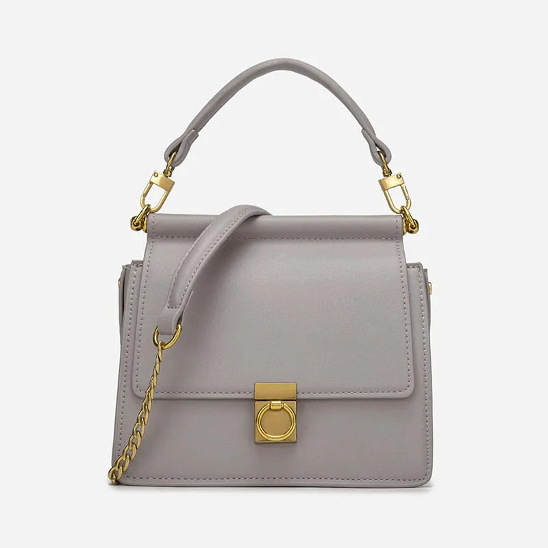 Christmas Gift Fashion Women Handbags Design Chain Shoulder Bags Luxury Pu Leather Crossbody Messenger Bag Chic Lock Small Flap Lady Purse 2021