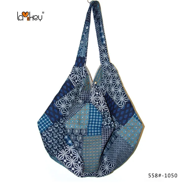 Christmas Gift Hippy Hippie Bohemian Canvas Bags For Women Sling Shoulder Crossbody Clutch Bag Basket Female Vintage Cotton Women's Handbags