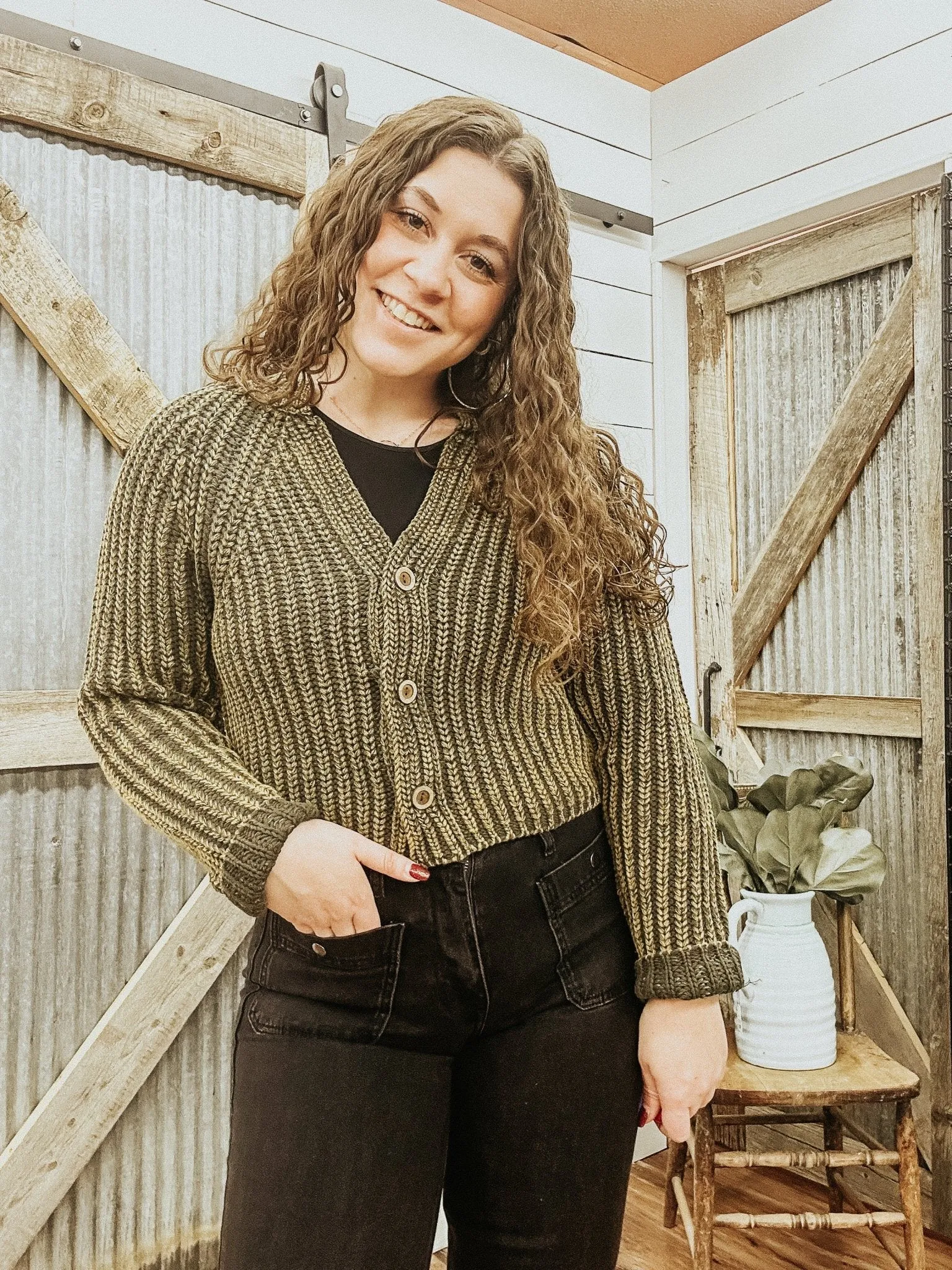 Chunky Knit Cardigan