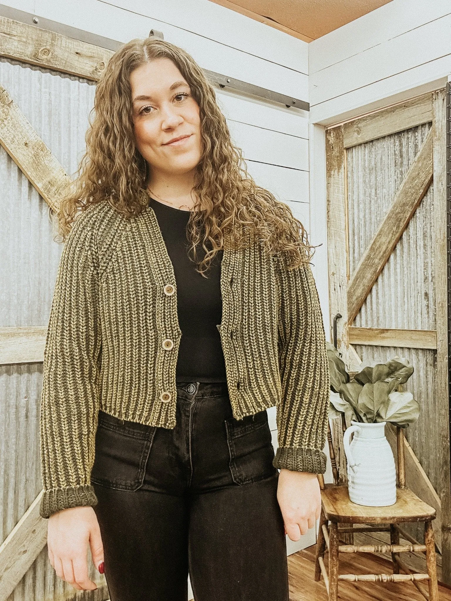 Chunky Knit Cardigan