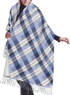Clan Bain Tartan Imitation Cashmere Tassel Scarf Winter Scarf Autumn Softest Classic Warm