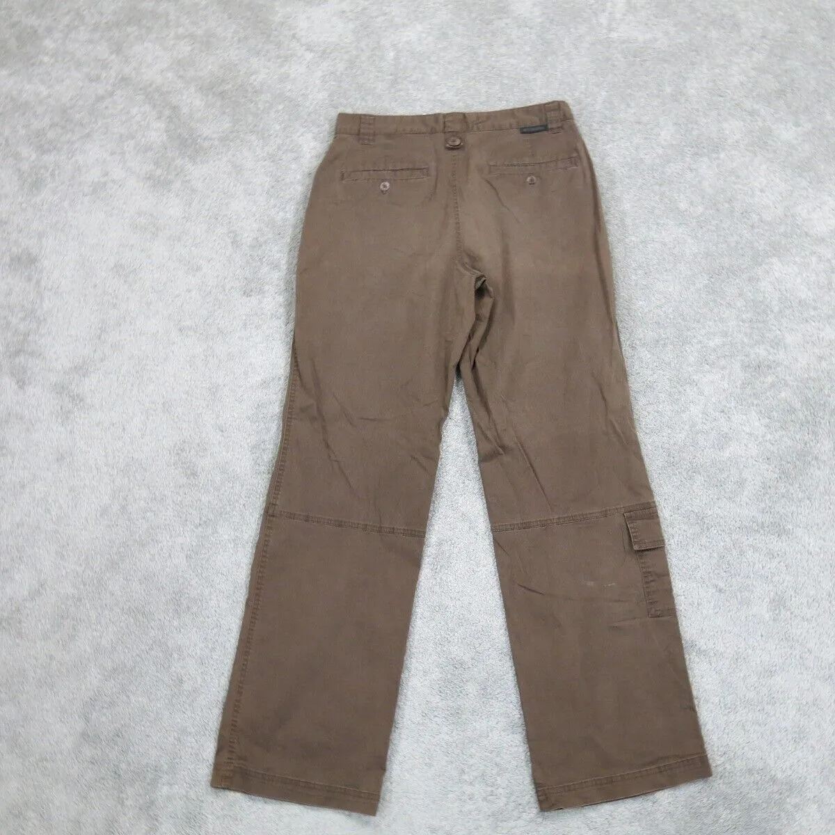 Columbia Womens Jegging Jeans Wide Leg High Rise Pockets Brown Size 8