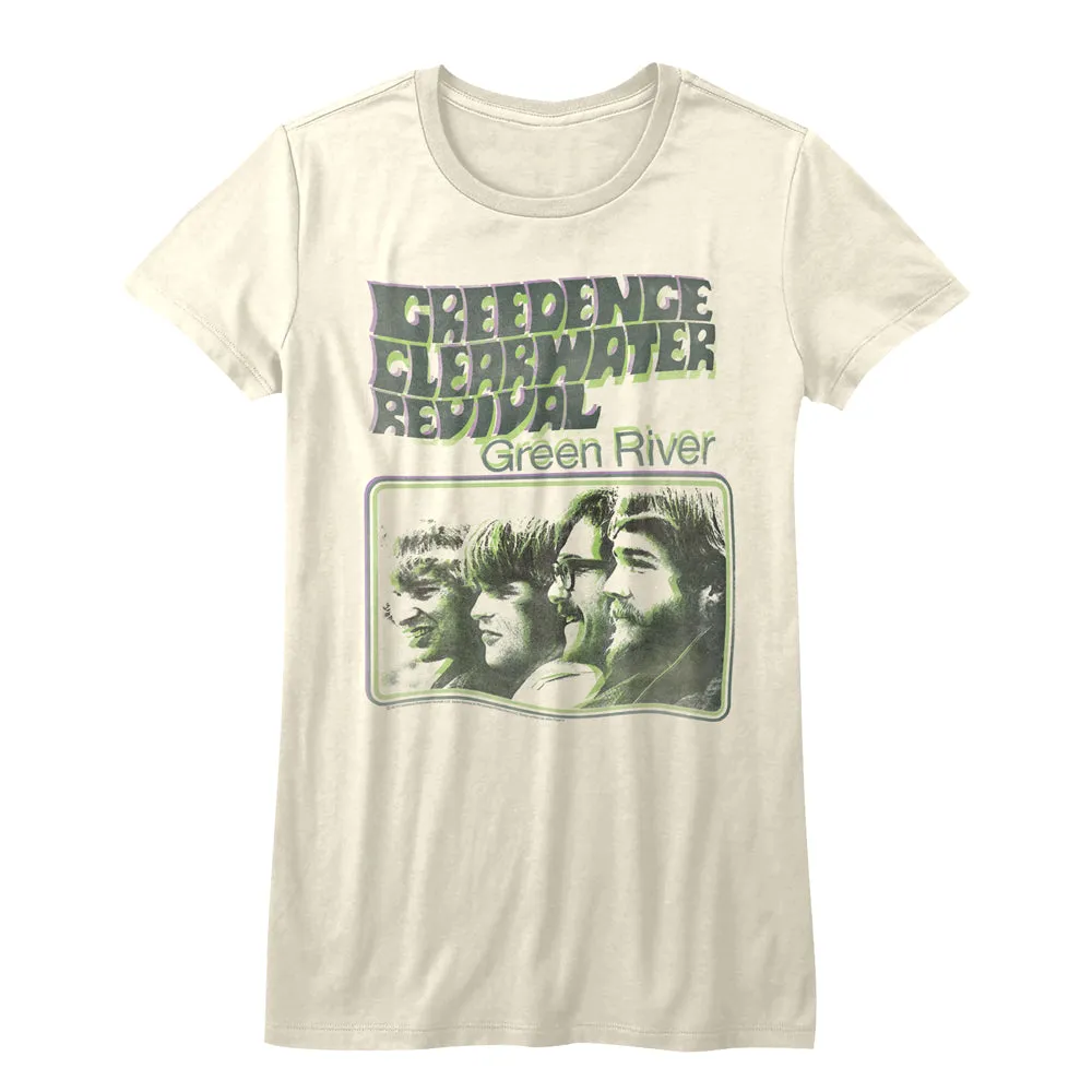 Creedence Clearwater Revival Green River Women's Juniors T-Shirt