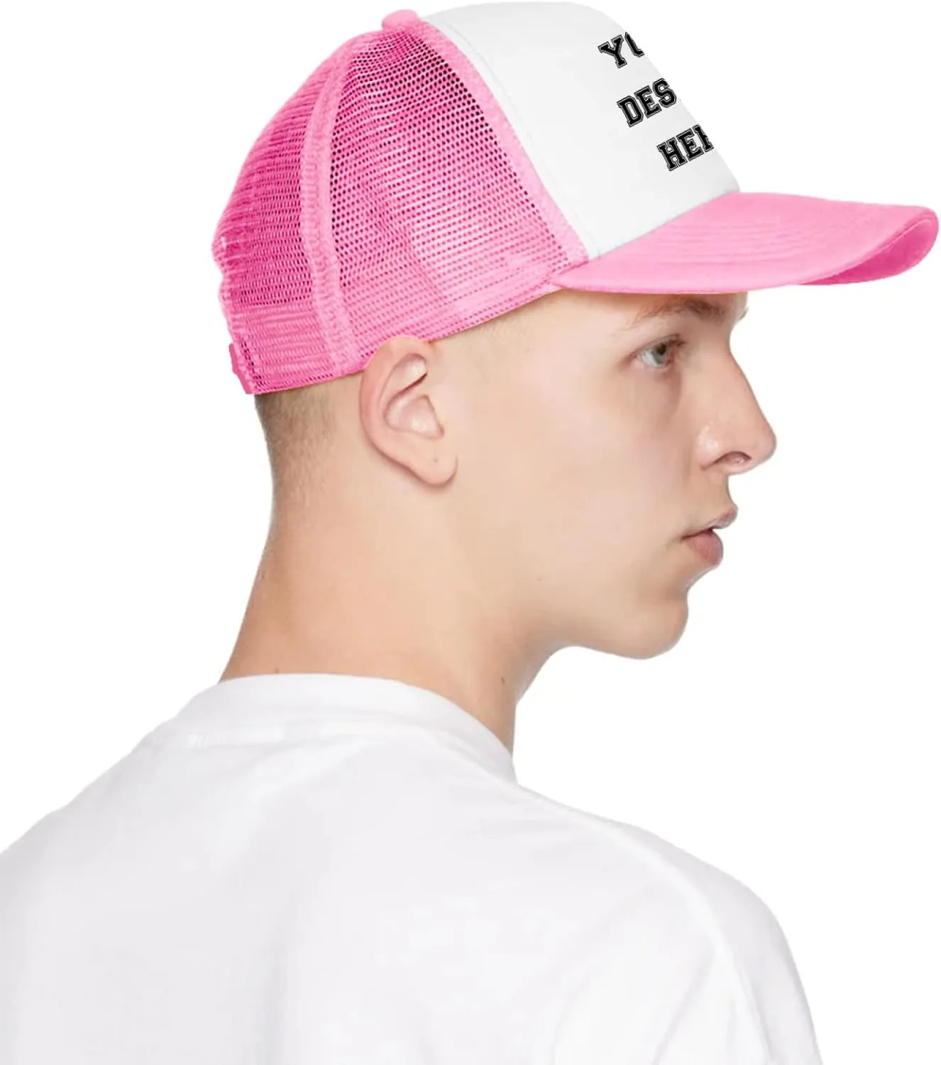 Custom Hat Customize Your Text Custom Logo Hat Adjustable Baseball Caps Fashion Custom Trucker Hat Unisex Aldult