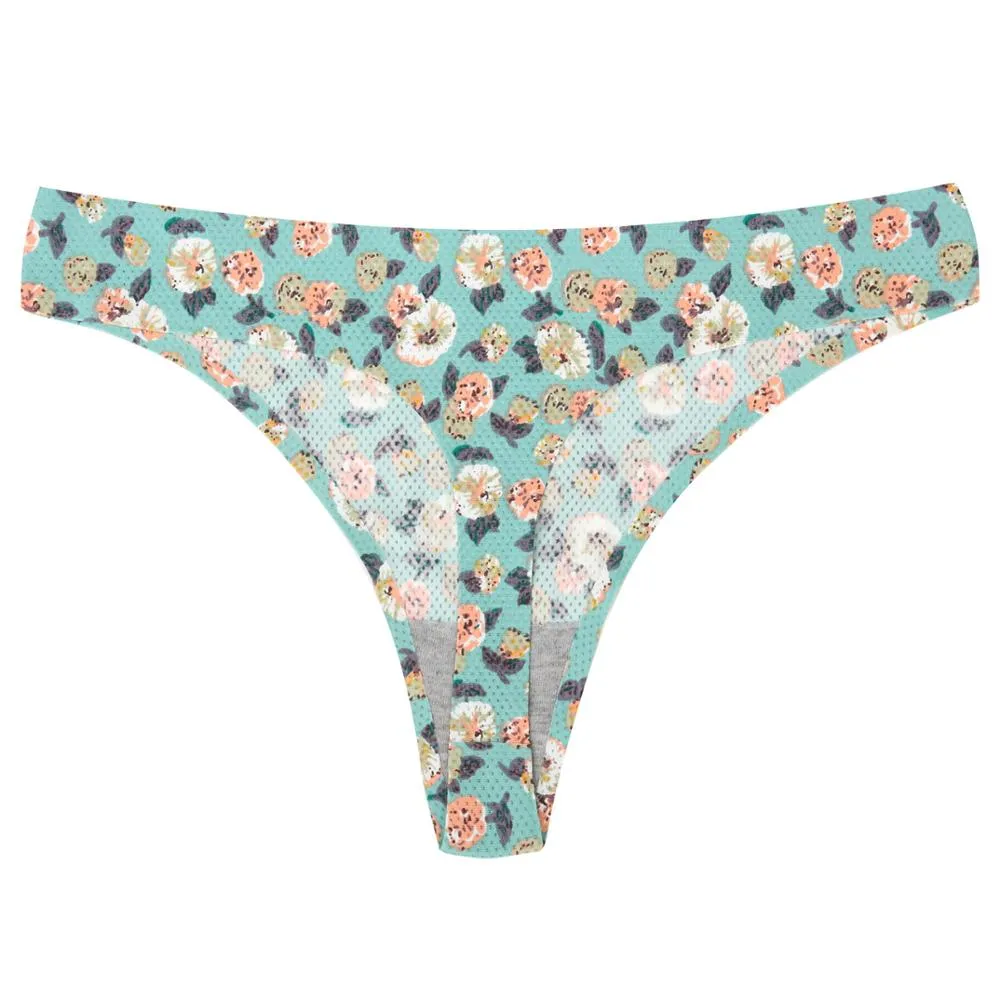Cute Flowery Thongs