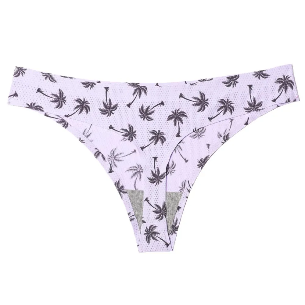 Cute Flowery Thongs