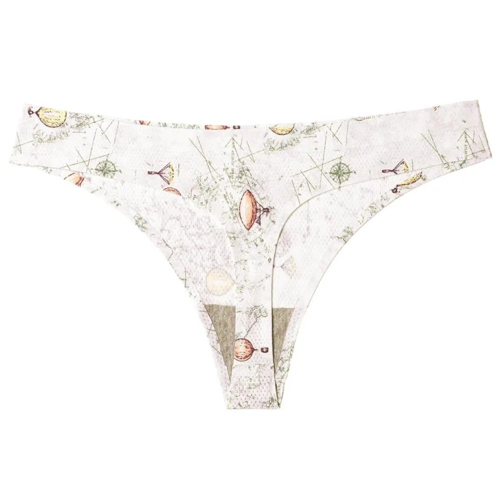 Cute Flowery Thongs