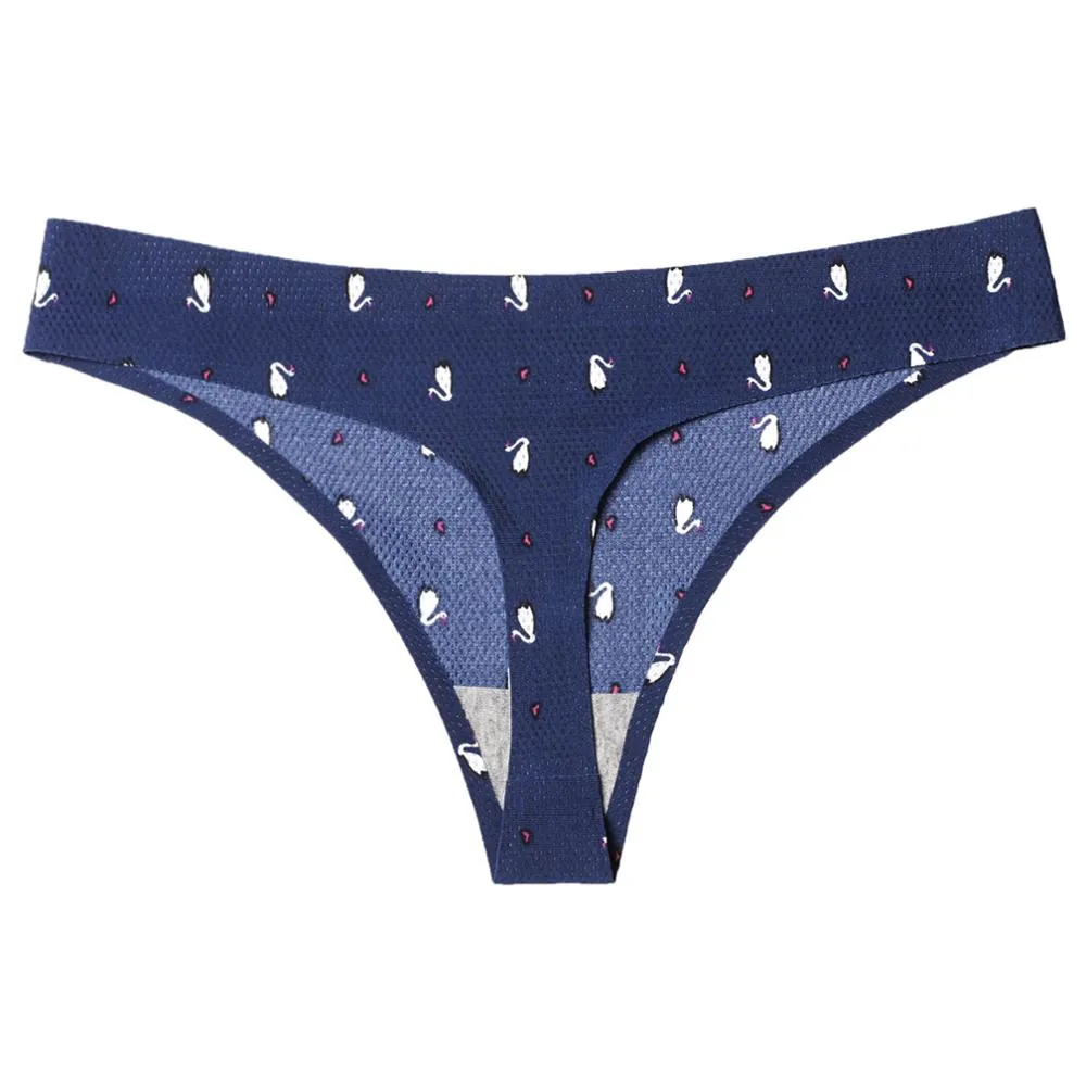 Cute Flowery Thongs