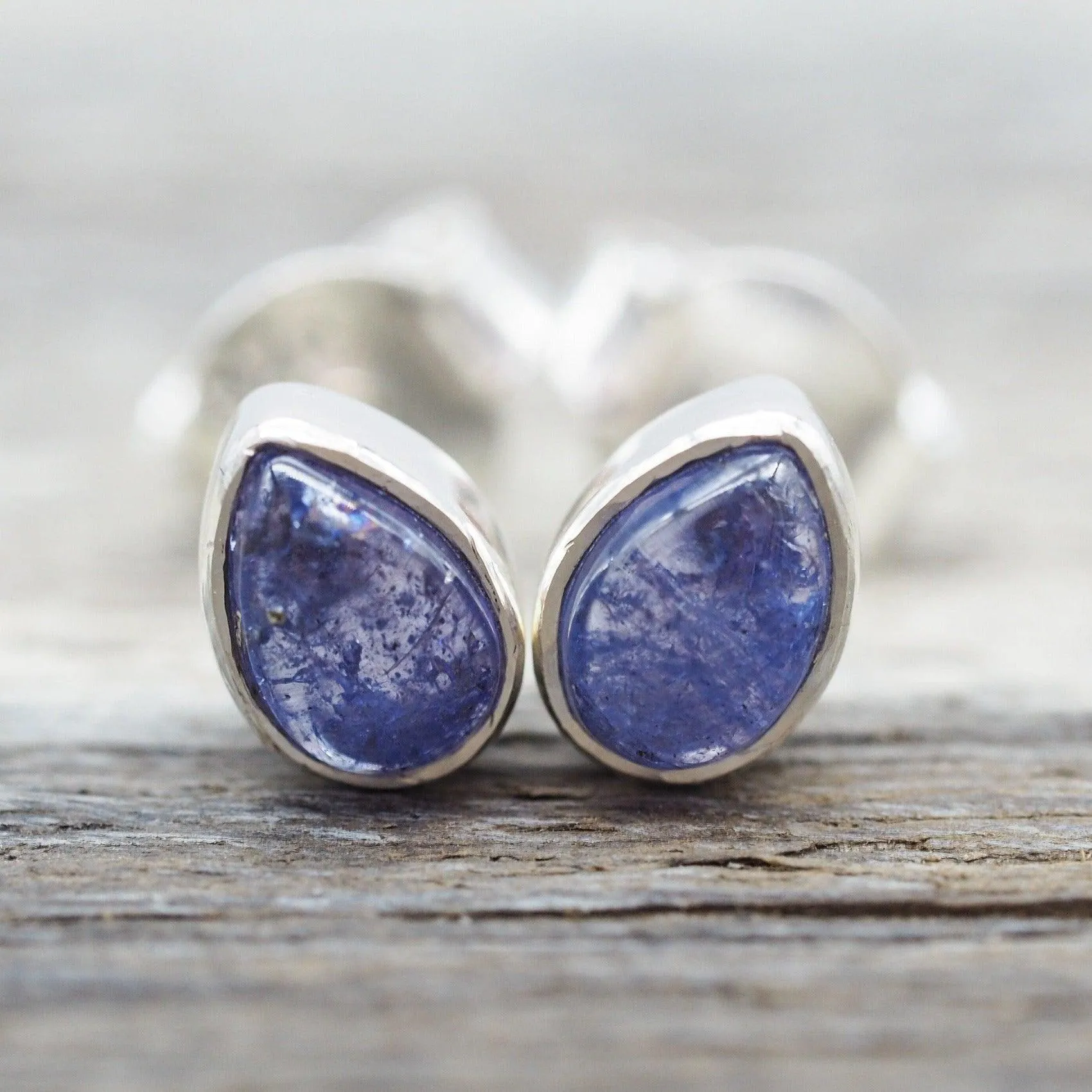 December Birthstone Earrings - Tanzanite