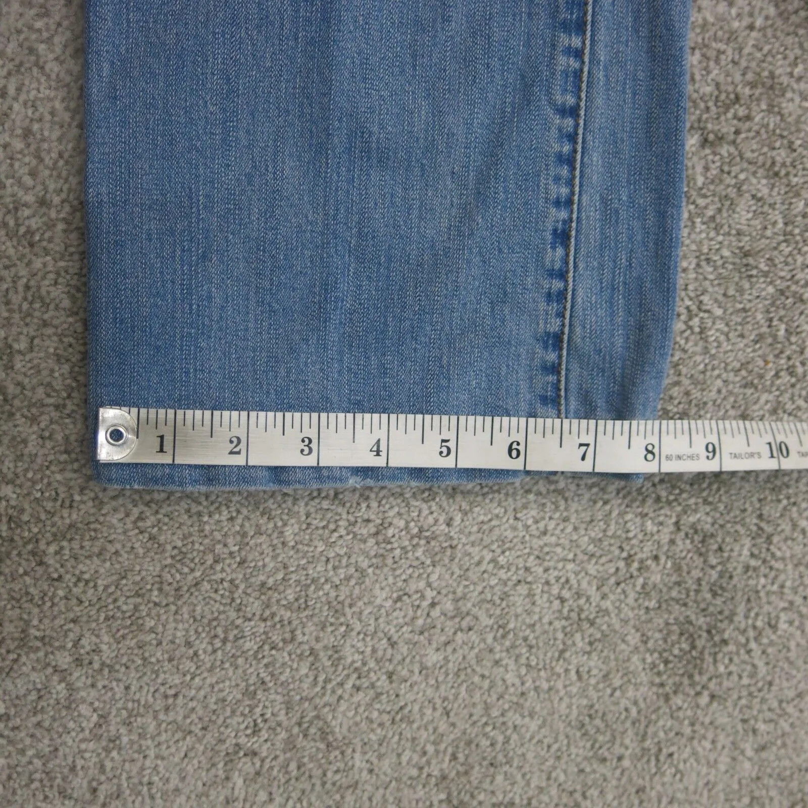 Denizen From Levis Women Jeans Boot Cut Leg Cotton Mid Rise Blue Size 12 Medium