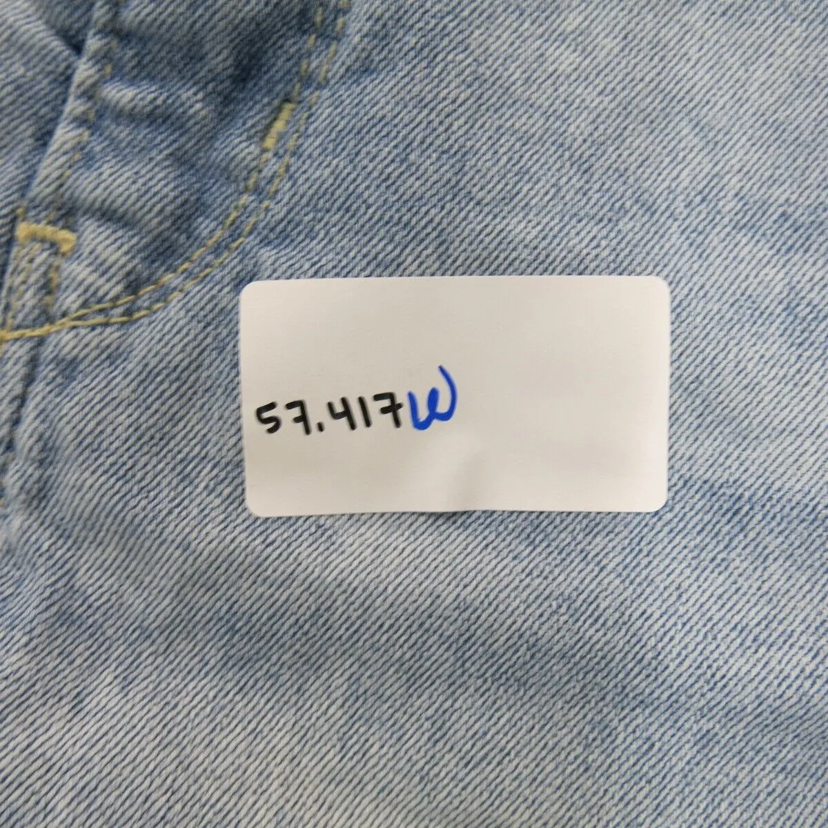 Denizen From Levis Womens Jeans Slim Ankle Distressed High Rise Blue Size 4-W27