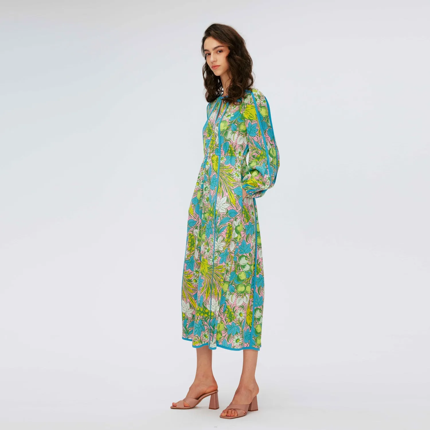 Diane von Furstenberg Scott Dress Bird Of Paradise Pink