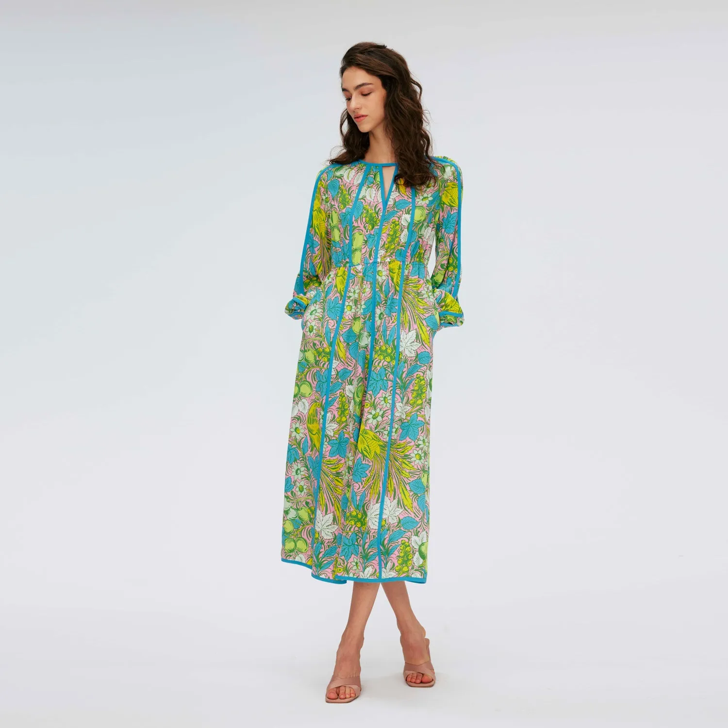 Diane von Furstenberg Scott Dress Bird Of Paradise Pink