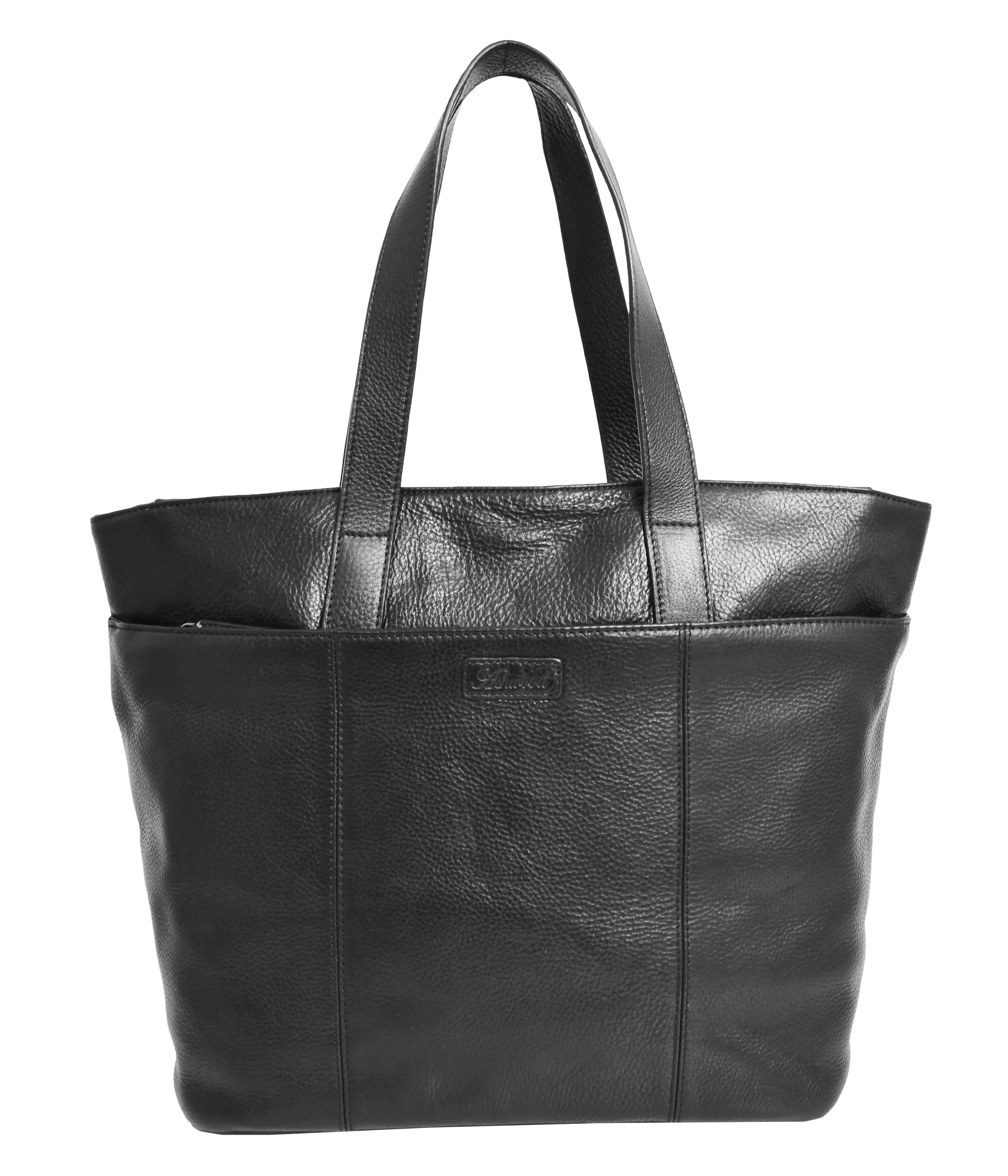 DR288 Women’s Genuine Black Leather Shoulder Bag
