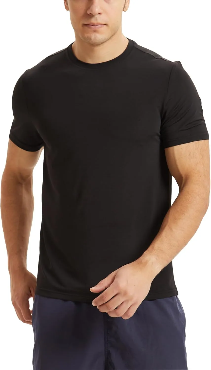 Dry Fit Shirts for Men Lightweight Athletic Shirts Short Sleeve Moisture Wicking Running Workout Gym Shirts