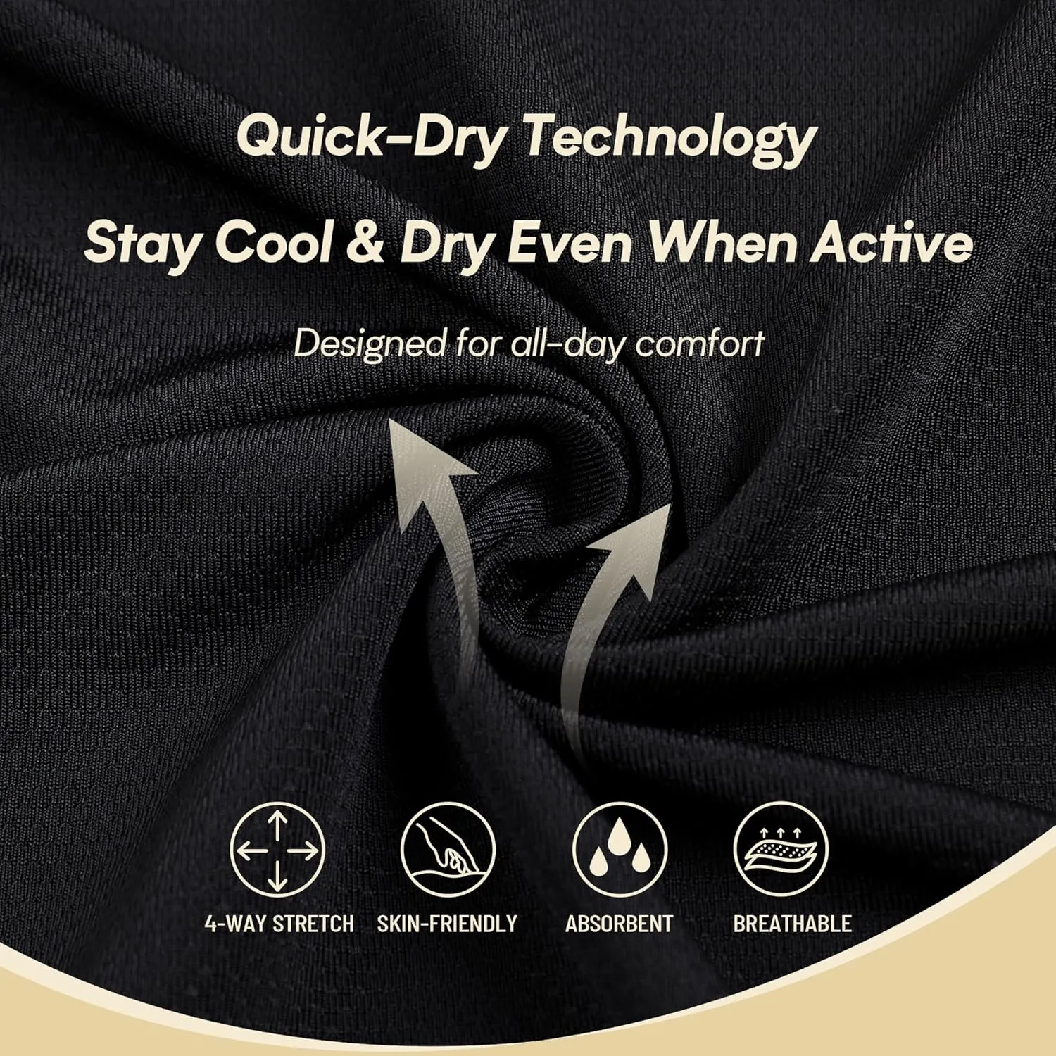 Dry Fit Shirts for Men Lightweight Athletic Shirts Short Sleeve Moisture Wicking Running Workout Gym Shirts
