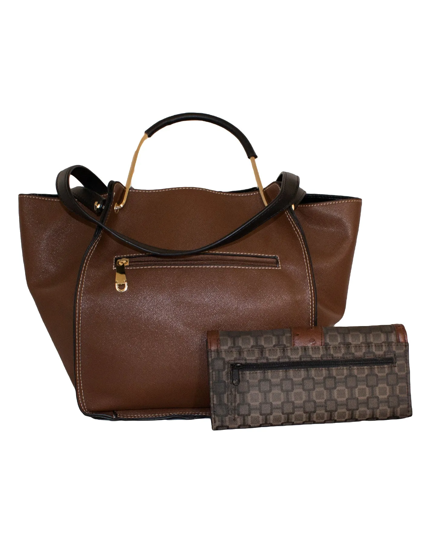 Fino H6958 B030-765 Faux Leather Handbag & Purse