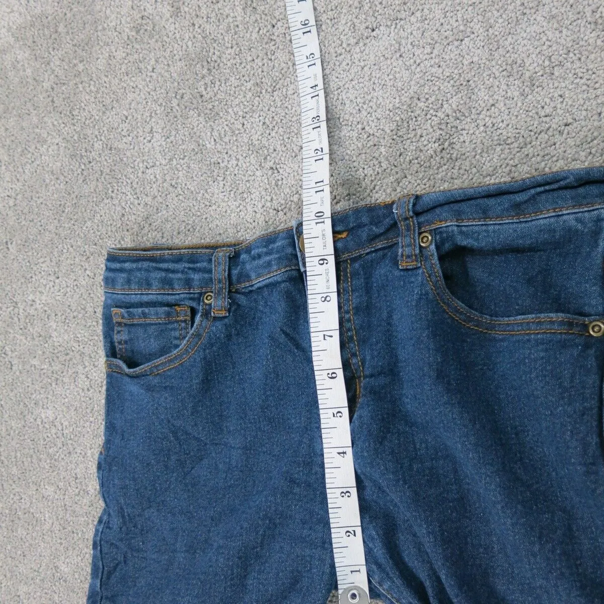 Forever 21 Womens Jeans Ankle Skinny Leg Denim Mid Rise Pockets Blue Size 29