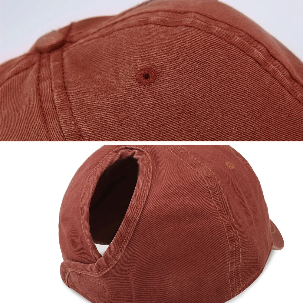 FURTALK Summer Couple Ponytail Baseball Cap Drop Shipping SH049