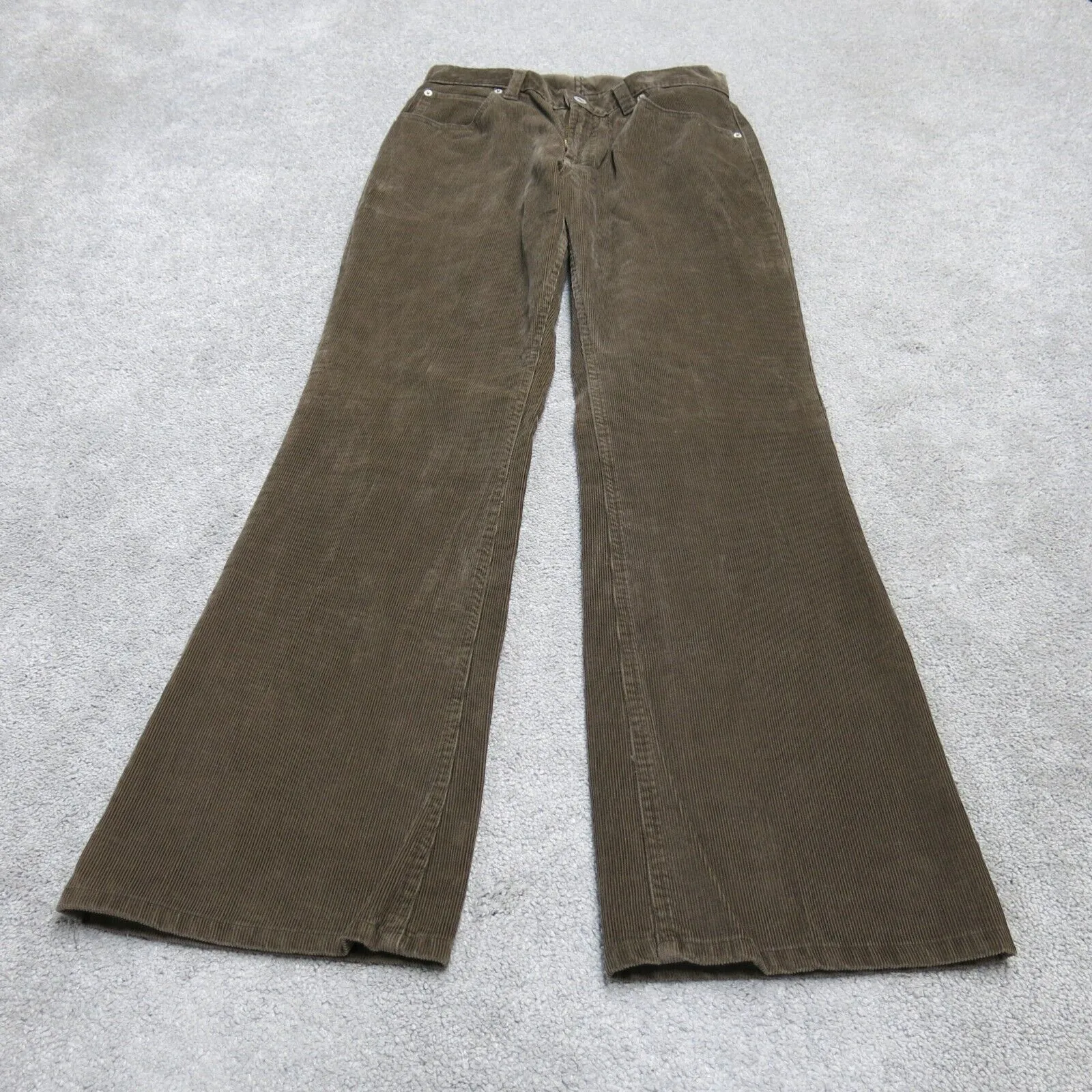 Gap Womens Bootcut Leg Jeans Flare Stretch Mid Rise Green Size 8Regular