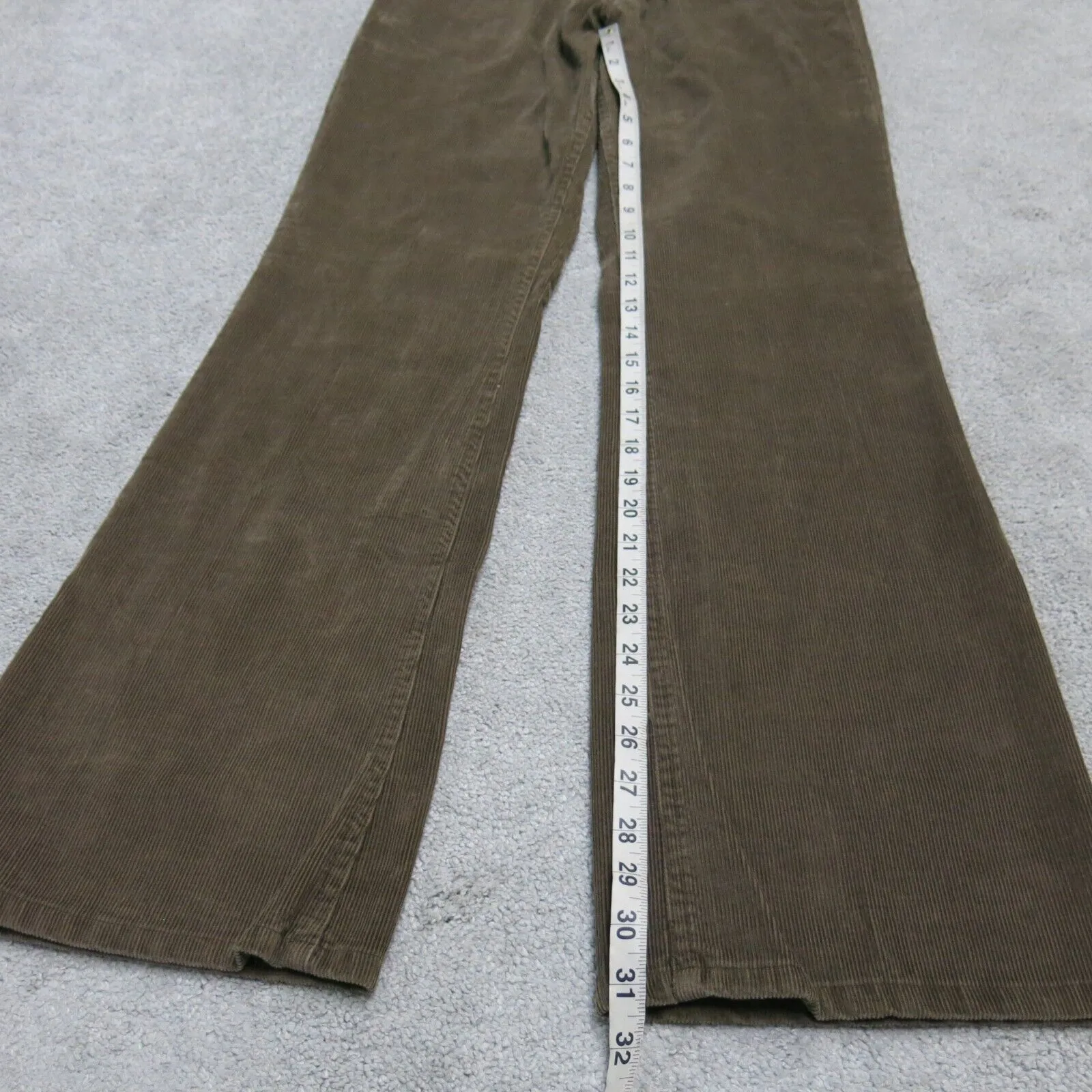 Gap Womens Bootcut Leg Jeans Flare Stretch Mid Rise Green Size 8Regular