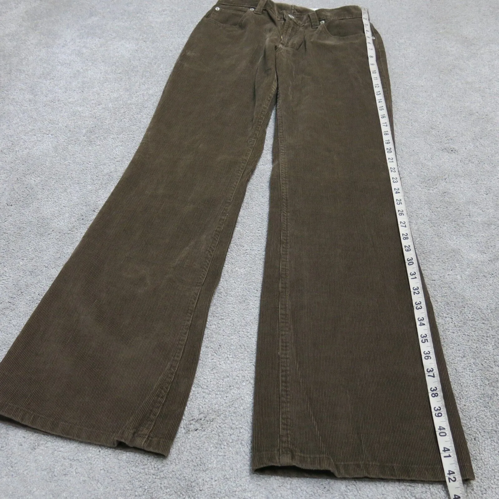 Gap Womens Bootcut Leg Jeans Flare Stretch Mid Rise Green Size 8Regular
