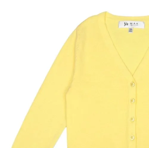 Girls Long Sleeve V neck Sweater Cardigan