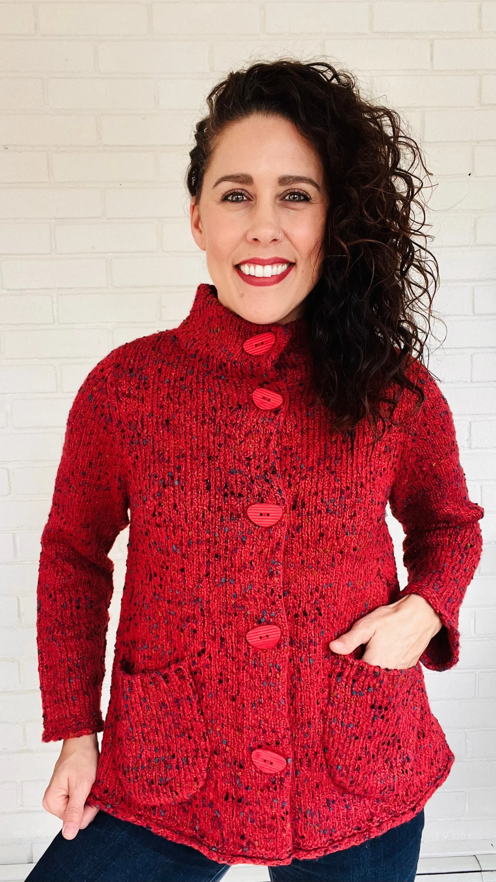 Habitat Confetti Scoop Pocket Cardigan - Multiple Colors