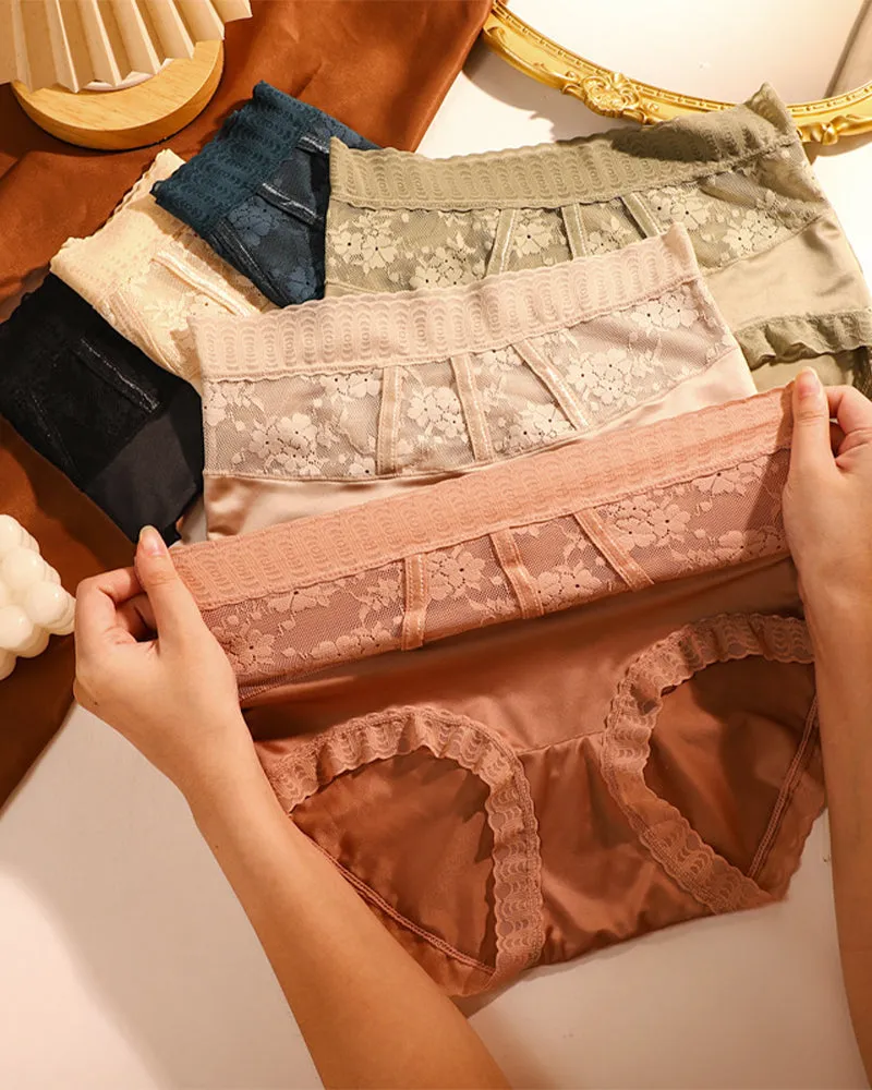 High Waist Lace Women's Panties
