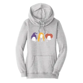 Hocus Pocus | Women’s Cowl-Neck Hoodie Pickleball Sweatshirt | 55% Cotton 45% Poly Fleece