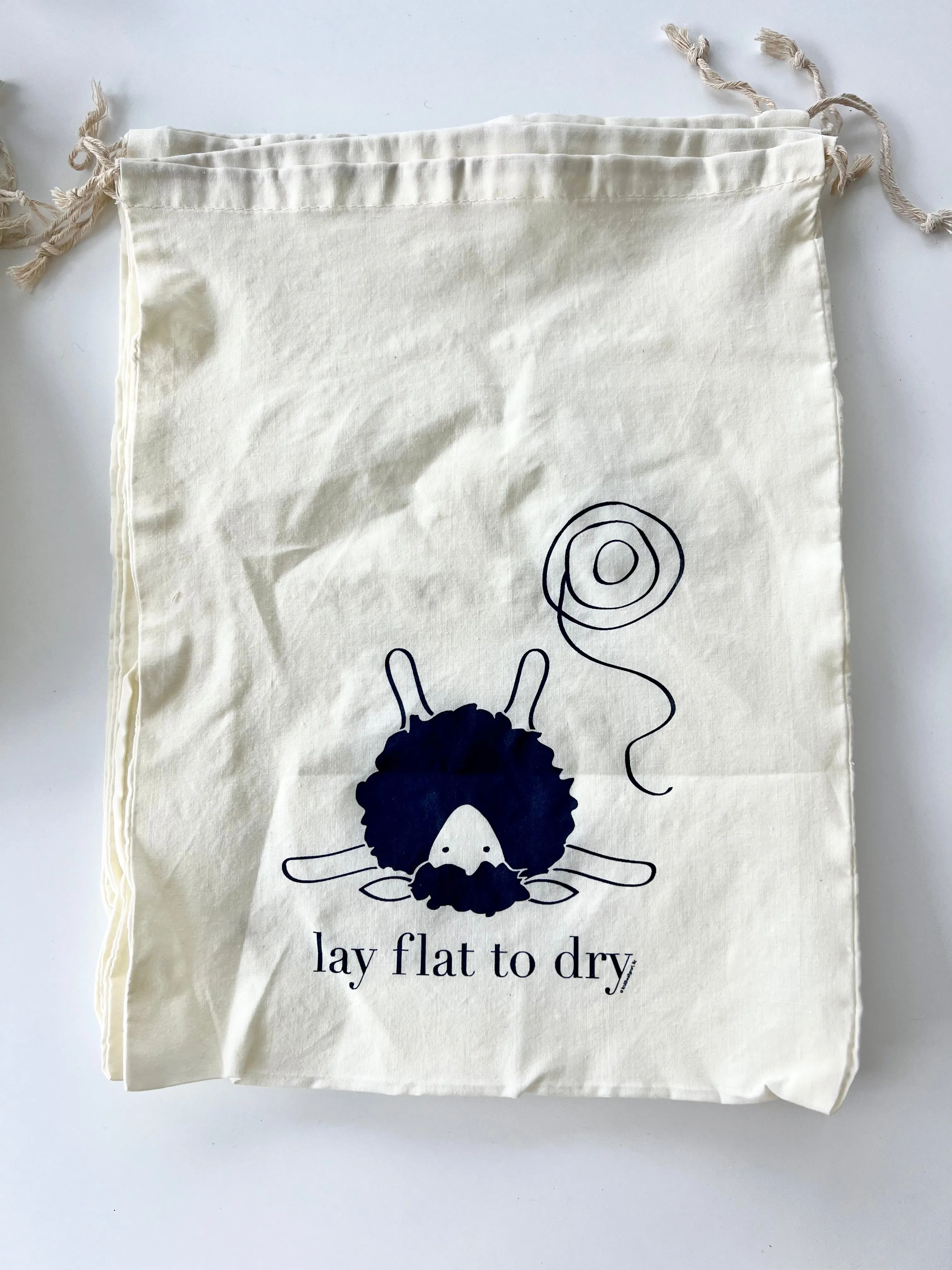 knitbaahpurl Drawstring  Project Bags