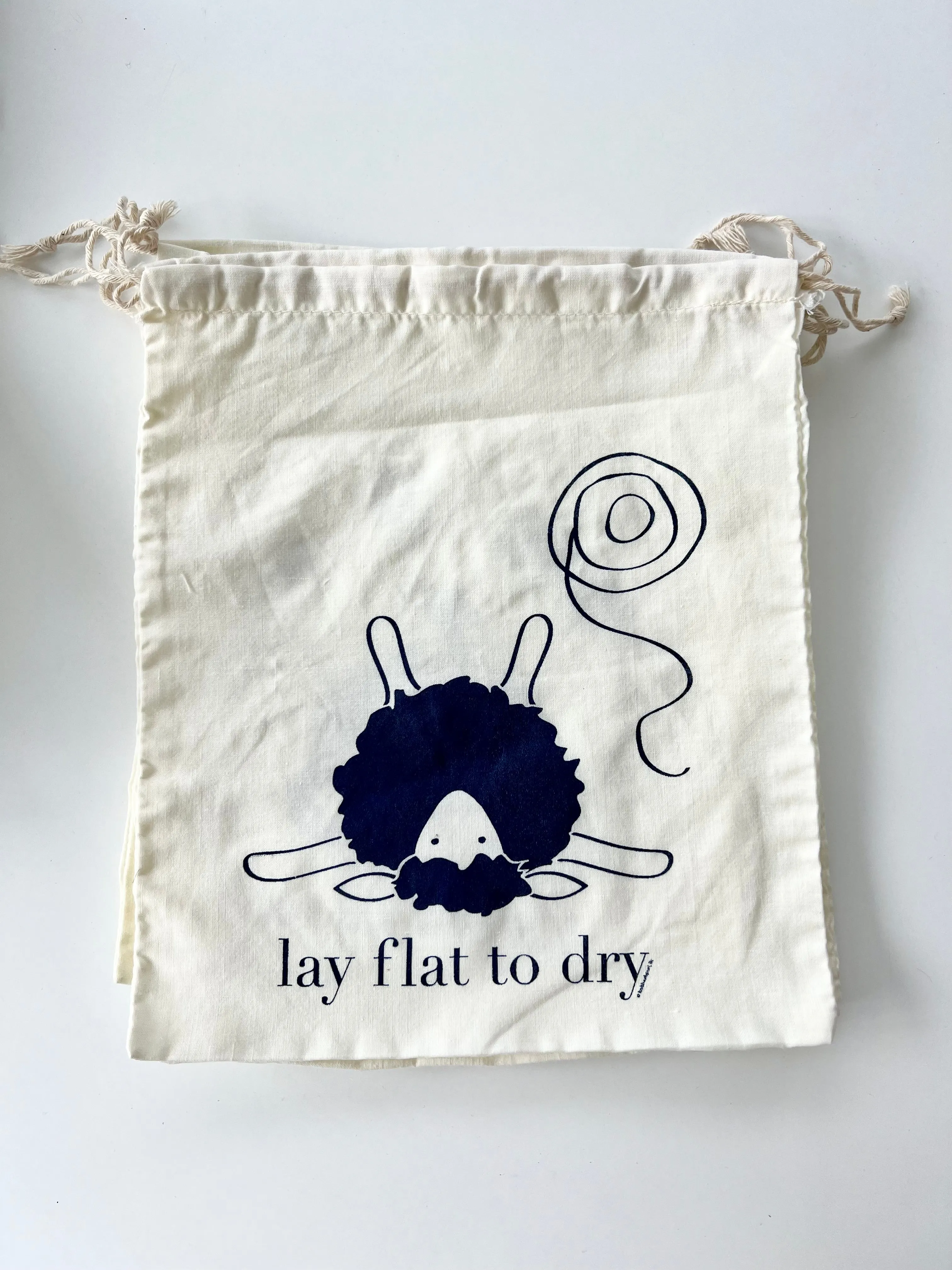 knitbaahpurl Drawstring  Project Bags