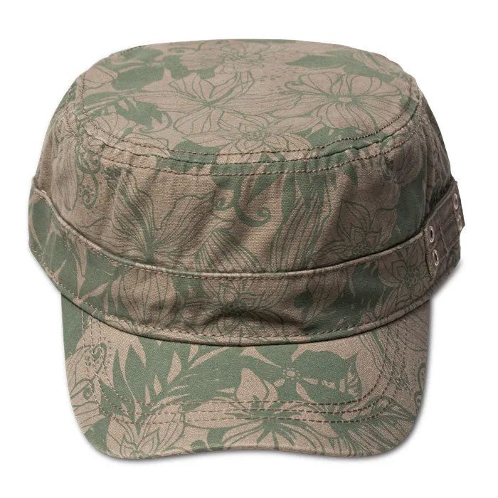 Kooringal - Ladies Floral Printed Mao Cap