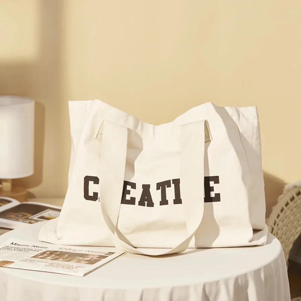 Large Capacity Canvas Tote