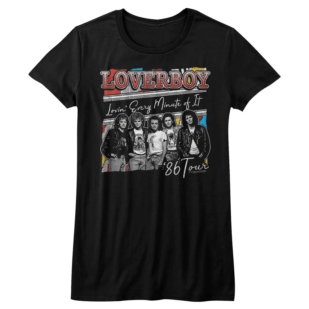 Loverboy Lovin Every Min Tour Women's T-Shirt