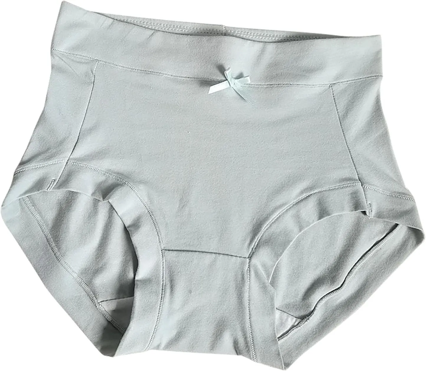 Lpmadey Women's Underwear High Waist Cotton Underwear Soft Underwear Super Stretchy Briefs Full Coverage Ladies Panties