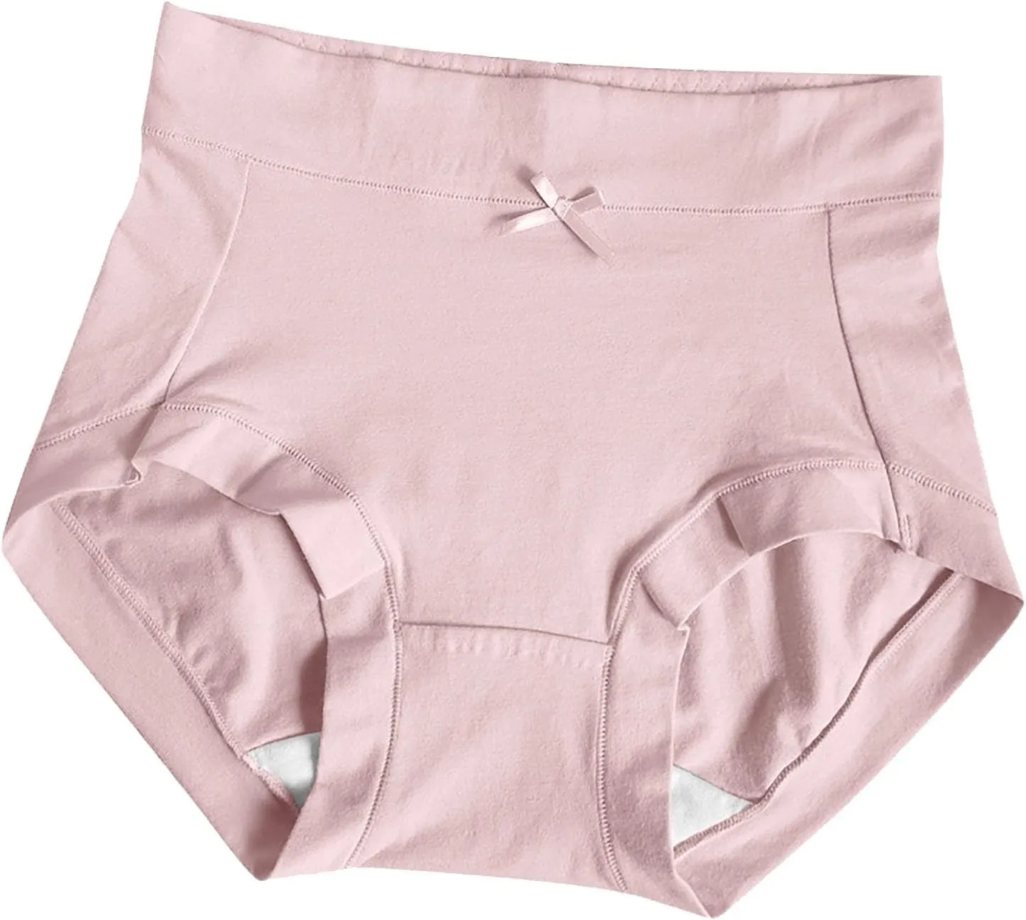 Lpmadey Women's Underwear High Waist Cotton Underwear Soft Underwear Super Stretchy Briefs Full Coverage Ladies Panties