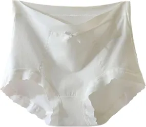 Lpmadey Womens Underwear High Waist Cotton Underwear Soft Underwear Super Stretchy Briefs Full Coverage Seamless Panties